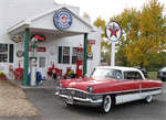 1956 red and white 2-door